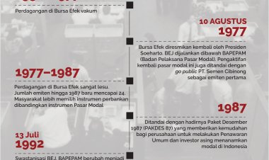 Sejarah dan Milestone Bursa Efek Jakarta
