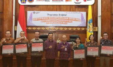 Kalaksa BPBD Rentin Sebut 8 Hotel Peroleh Sertifikasi