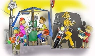 Pedagang Acung Halangi, Denpasar Tak Ramah Pejalan Kaki