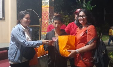 Pelantikan PORPI Bangli, Aksi Sosial dan Donasi Sembako Warnai Peringatan HUT ke-43