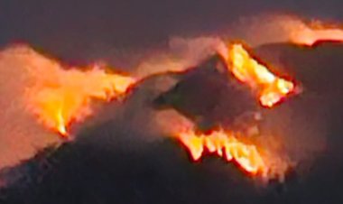 Kebakaran Lereng Barat Daya Gunung Agung, Posko BPBD Bali Lakukan Pengawasan Ketat