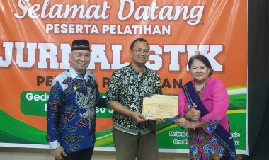 Seorang Difable Tunarungu Ikuti Diklat Jurnalistik Warga PPWI