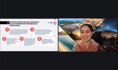Wamenpar Ni Luh Puspa Ungkapkan lima strategi Kemenpar yang dijalankan selama libur Natal dan Tahun Baru 
