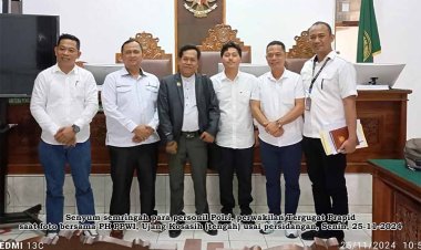 Restorative Justice Hasilkan Perdamaian, PPWI Cabut Gugatan Prapid terhadap Kapolri