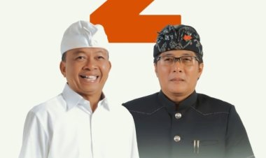 Koster-Giri Menang Telak di TPS Kampung Halaman Giri Prasta