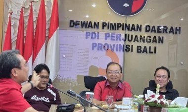 Rahayu, Matur Suksma Bali, Sapaan Hangat Prananda di Kantor DPD PDI Perjuangan Bali
