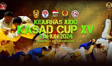 TNI AD Gelar Kejuaraan Nasional Judo Kasad Cup XV Tahun 2024