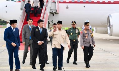 Menhan Sjafrie Hadiri Rapat Terbatas, Usai Sambut Kedatangan Presiden Prabowo dari Mesir