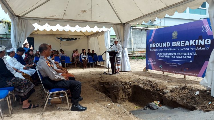 Udayana Bangun Hotel Berbasis Pendidikan, Laboratorium Pariwisata Inovatif untuk Mahasiswa
