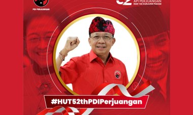 Dirgahayu ke-52 PDI Perjuangan, Meneguhkan Semangat Perjuangan Ideologis