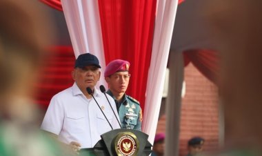 Menhan Sjafrie Beri Pesan Kontingen Patriot Indonesia pada India’s Republic Day