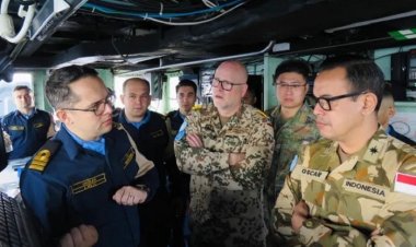 Perwira TNI AL Dipercaya PBB Memimpin Pemeriksaan Kapal Perang Turki di Lebanon