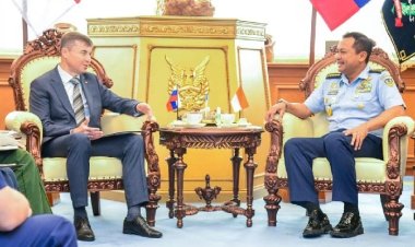 Bahas Kerja Sama Pertahanan, KSAU Terima Kunjungan Dubes Rusia