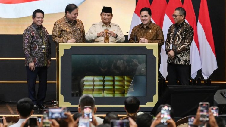 Bank Emas diluncurkan Ini Penjelasan nya