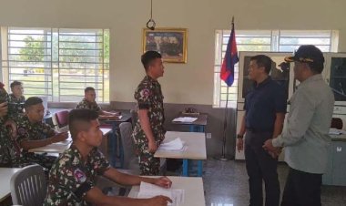 Athan RI Phnom Penh Buka Kelas Bahasa Indonesia di Satuan Militer Kamboja