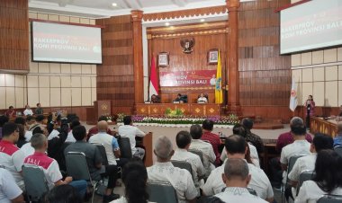 KONI Bali Gelar Rakerprov, Wakil Gubernur Dorong Prestasi Lebih Tinggi di PON 2028