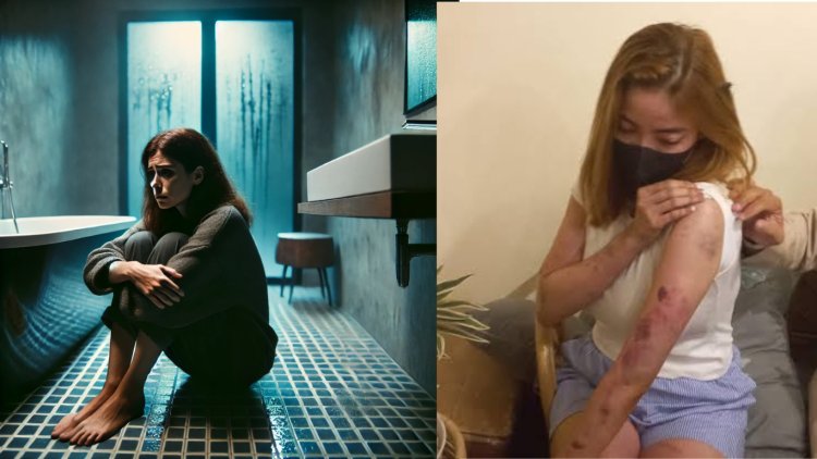 Niat Dapat Kerja Malah Dapat Bogem, Agnes Tio Dianiaya Kekasihnya di Kamar Mandi