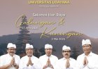 Rektor & Civitas Akademika UNUD Ucapkan Selamat Hari Raya Galungan & Kuningan