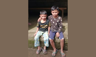 Tangis Sunyi dari Pinggan, Dua Bocah Hidup Terpisah, Terancam Putus Sekolah