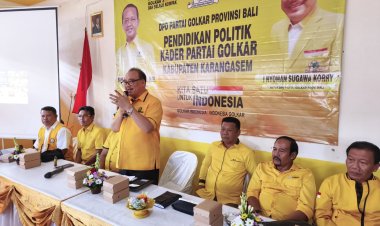 Golkar Bali Mantapkan Konsolidasi Politik di Karangasem, Tegaskan Dukungan Penuh untuk Bupati dan Wabup