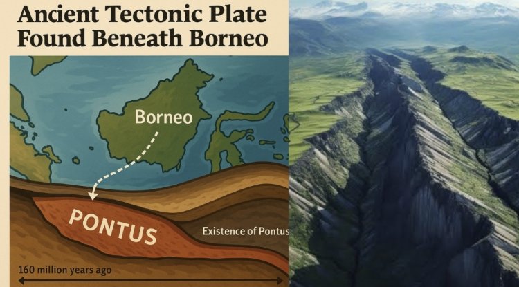Teka-Teki 120 Juta Tahun Terkuak! Pontus, Lempeng Tektonik Purba yang Hilang Ditemukan di Bawah Kalimantan