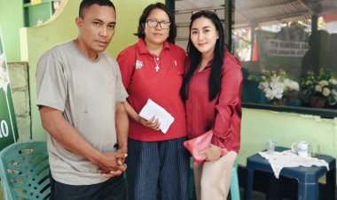 Kepedulian Persit Kodim 1627/RN, Tali Asih untuk Keluarga Prada Lucky