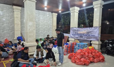 Perum BULOG Dirikan Posko dan Salurkan Bantuan untuk Korban Banjir di Bali