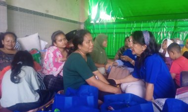 Partai Demokrat Bali Salurkan Bantuan untuk Korban Banjir dan Longsor