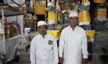 Naur Sesangi Joged di Pura Luhur Pucak Manik Angkeran, Wujud Syukur atas Kemenangan Koster-Giri