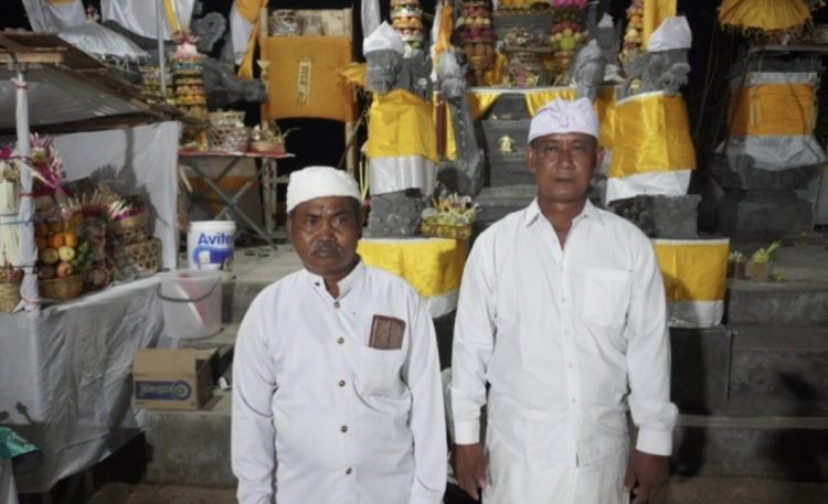 Naur Sesangi Joged di Pura Luhur Pucak Manik Angkeran, Wujud Syukur atas Kemenangan Koster-Giri