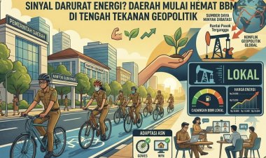 ASN Gowes & WFN Diterapkan, Sinyal Darurat Energi? Daerah Mulai Hemat BBM di Tengah Tekanan Geopolitik”