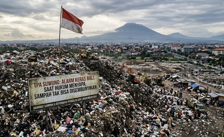 “TPA Suwung dan Alarm Keras Lingkungan Bali! Saat Hukum Menyapa, Sampah Tak Lagi Bisa Disembunyikan”