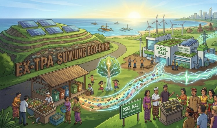 Bali Setop TPA Suwung 2026, Beralih ke Pengolahan Sampah Berbasis Energi