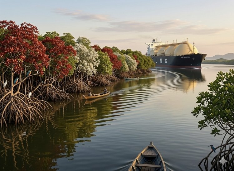 Mangrove Sidakarya Terbelah, Pengawasan Tata Ruang Dipertanyakan